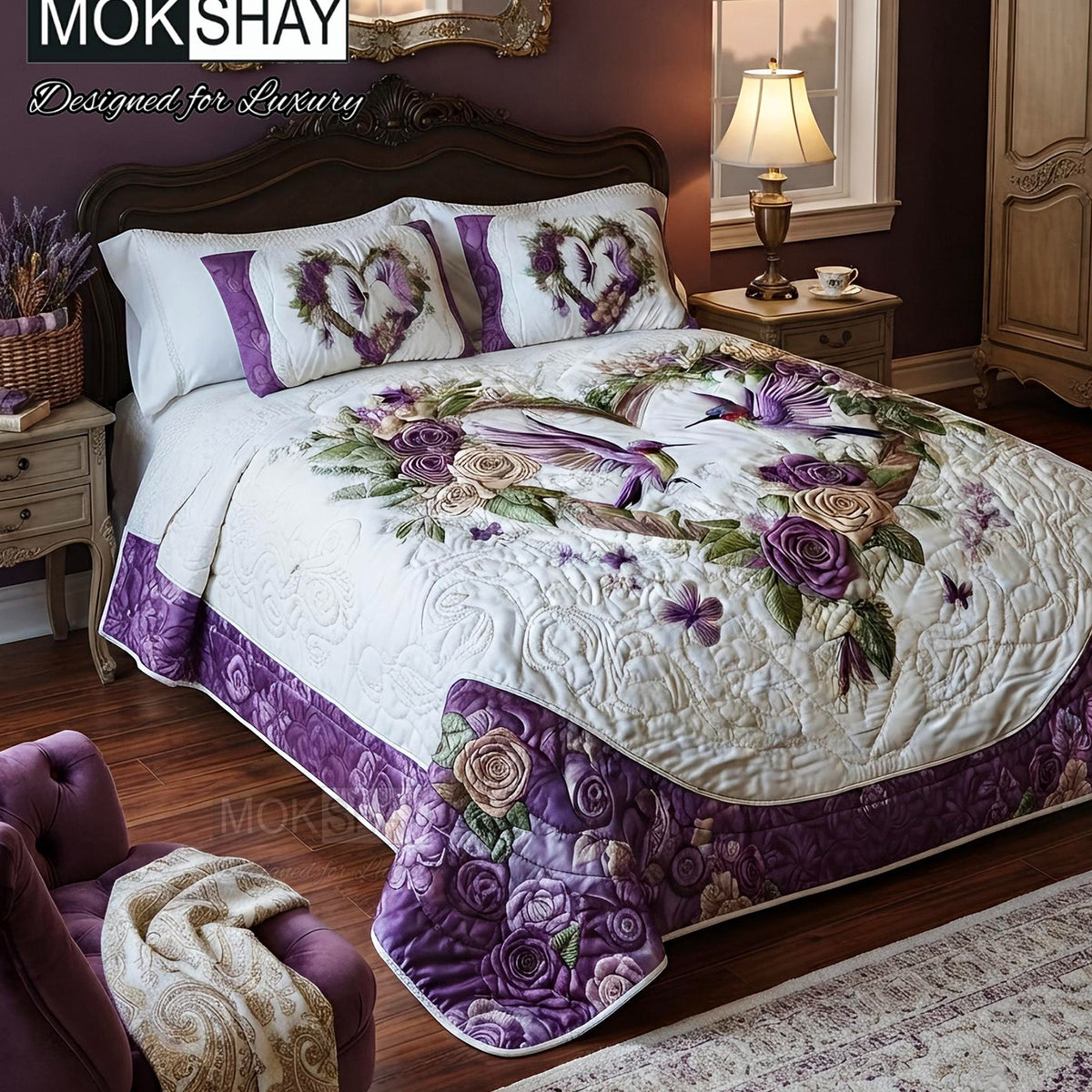 IMAGINATION •  KING SIZE 7D DIGITAL PRINTS BEDSHEET SET { 1+2 }