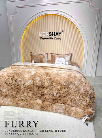 FURRY• KOREAN FURR QUILT / RAJAI HIGH LENGTH KOREAN FURR