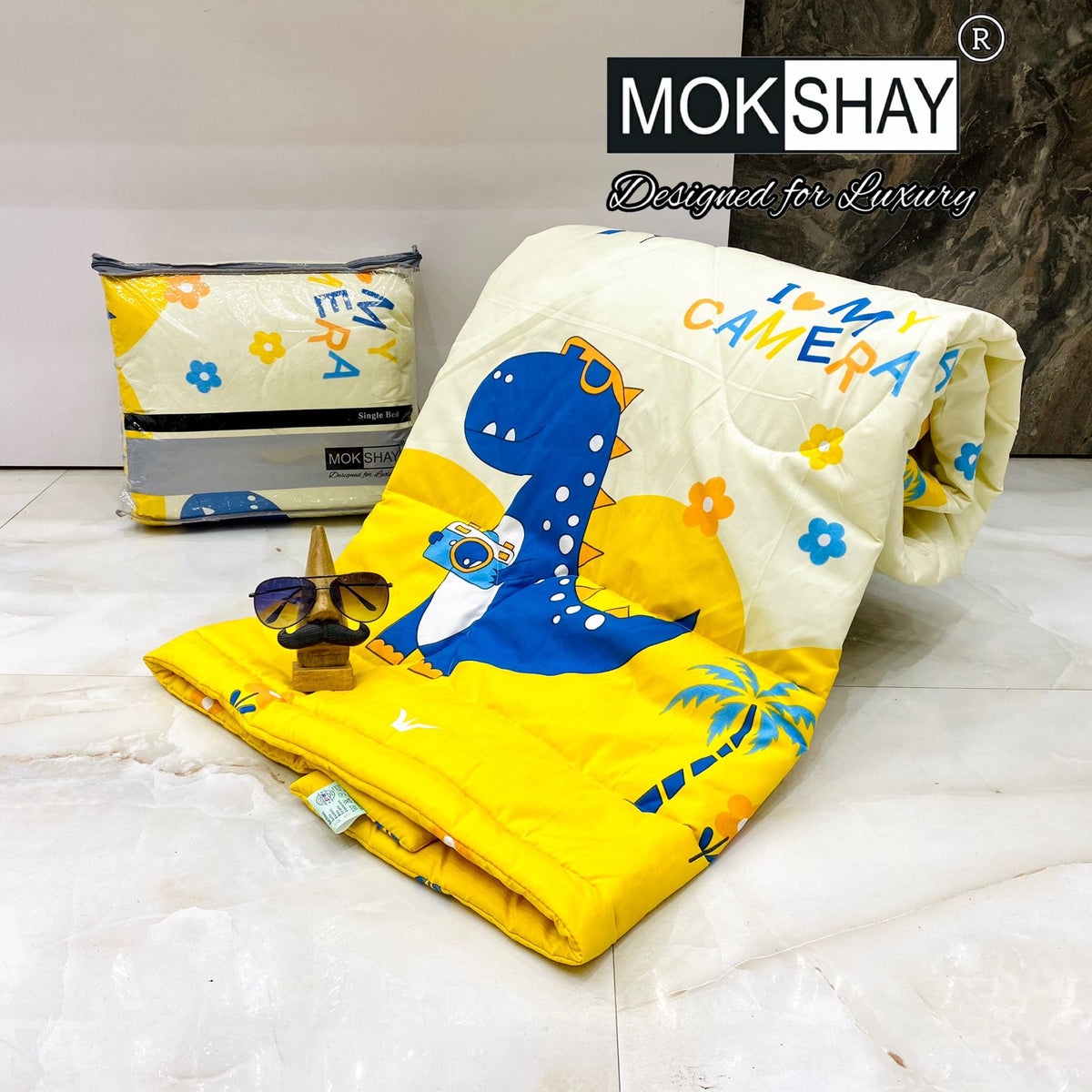 TEENS  PREMIUM SINGLE BED KIDS COMFORTER { 60x90INCHES }