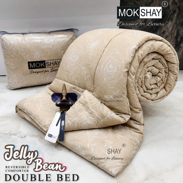 JELLYBEAN • PREMIUM DOUBLE BED REVERSIBLE PURE FIBRE FILLED COMFORTER