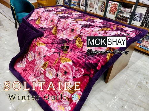Double Bed Winter Rajai Quilt